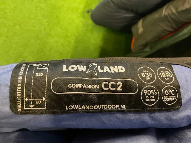 Lowland type ranger lite & companion cc2 slaapzak (2x) - afbeelding 3 van  3