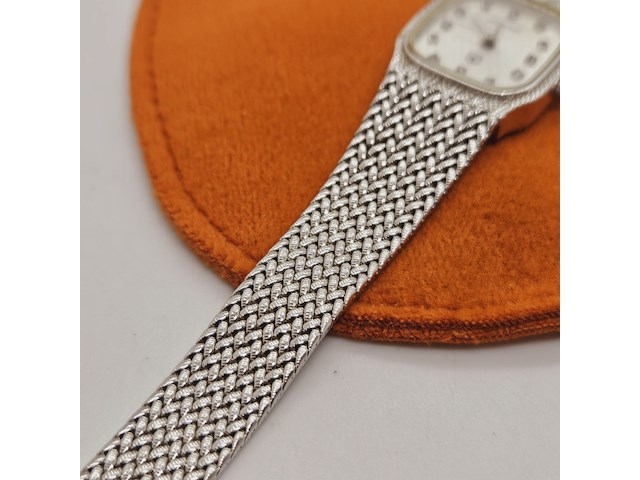 Lowsell dameshorloge met 12 x 0,09ct diamanten - afbeelding 4 van  6