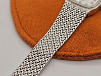 Lowsell dameshorloge met 12 x 0,09ct diamanten - afbeelding 4 van  6