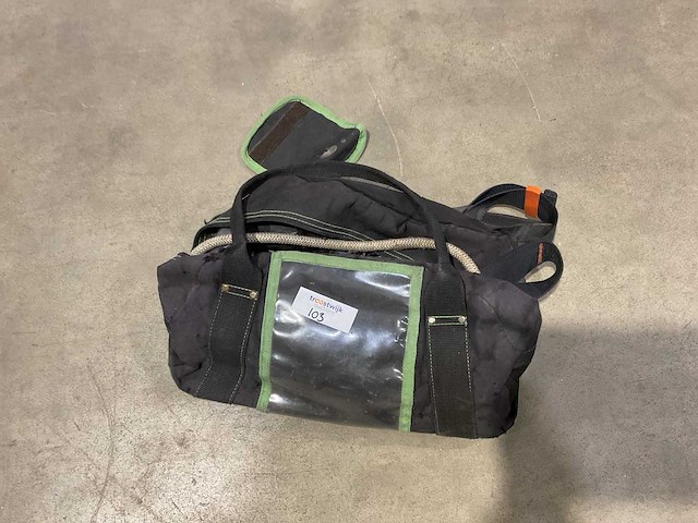 Loxam static valbeveiliging in rugzak - afbeelding 1 van  2