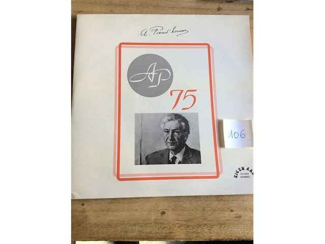Lp 75j armand preud'homme - afbeelding 1 van  2