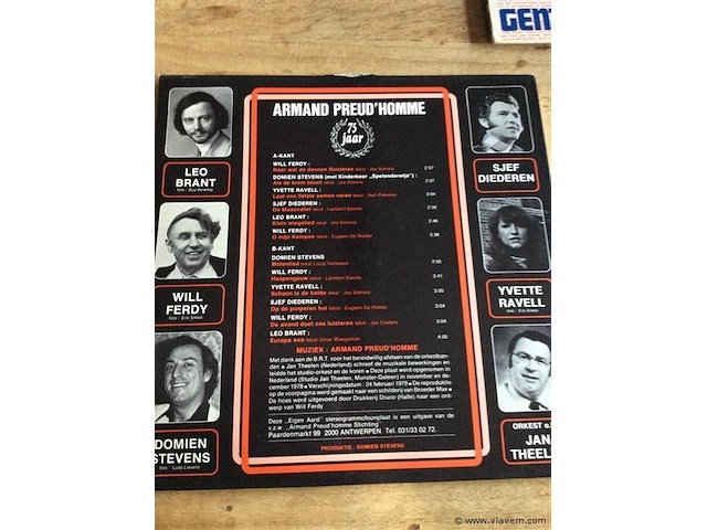 Lp 75j armand preud'homme - afbeelding 2 van  2