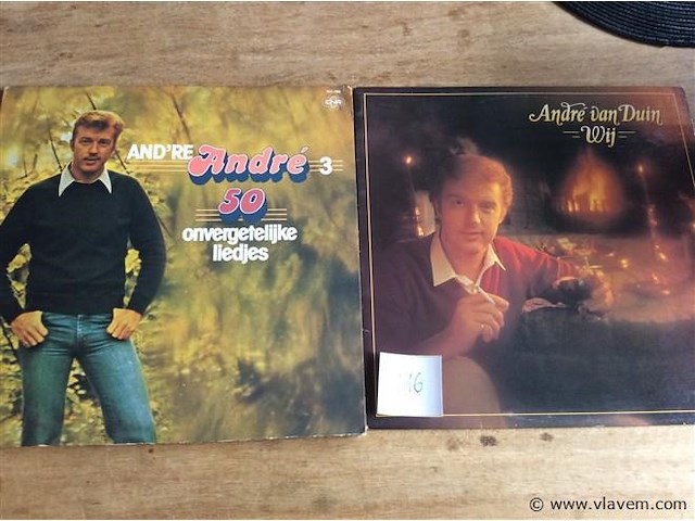 Lp andré van duin 2stuks - afbeelding 1 van  2