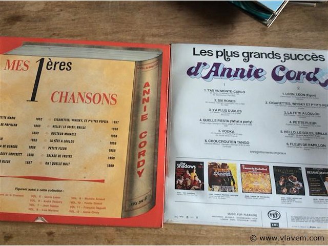 Lp annie cordy 2stuks - afbeelding 2 van  2