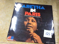 Lp aretha in paris - afbeelding 1 van  2