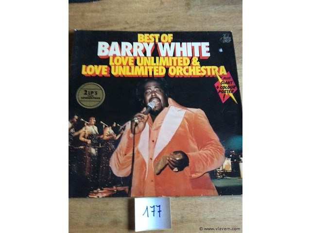 Lp best of barry white - afbeelding 1 van  2