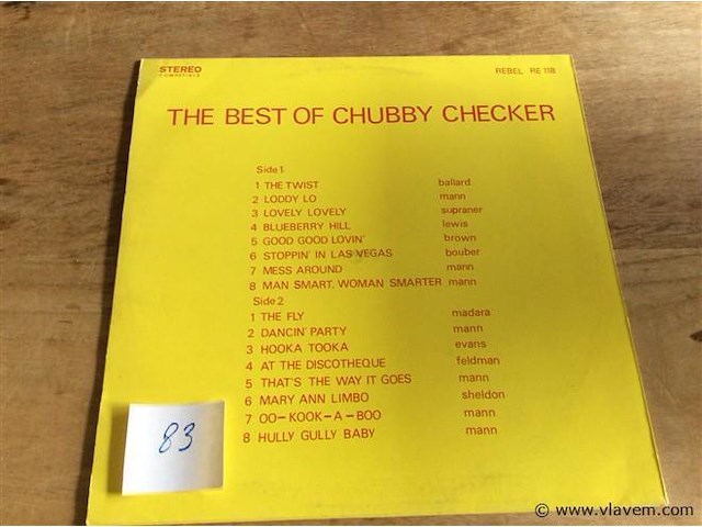 Lp chubby checker - afbeelding 2 van  2