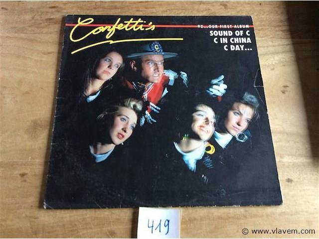 Lp confetti's - afbeelding 1 van  2