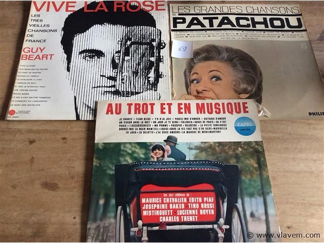 Lp divers 3stuks - afbeelding 1 van  2