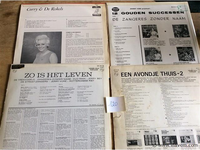 Lp divers 4stuks - afbeelding 2 van  2