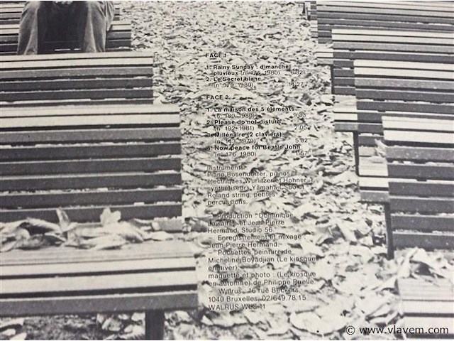 Lp dominique lawalree + magazine + foto - afbeelding 2 van  2