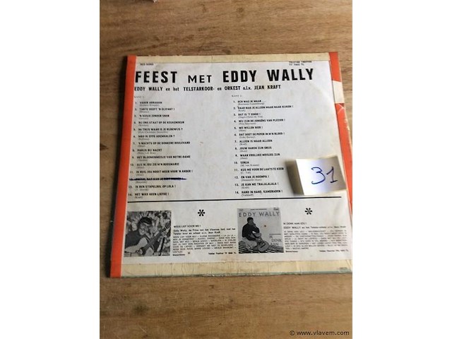 Lp eddy wally - afbeelding 2 van  2