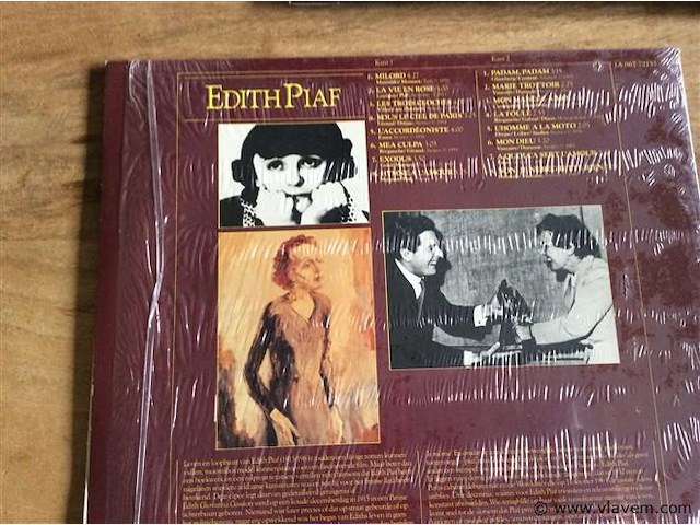 Lp edith piaf - afbeelding 2 van  2