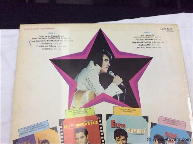 Lp elvis - afbeelding 2 van  2