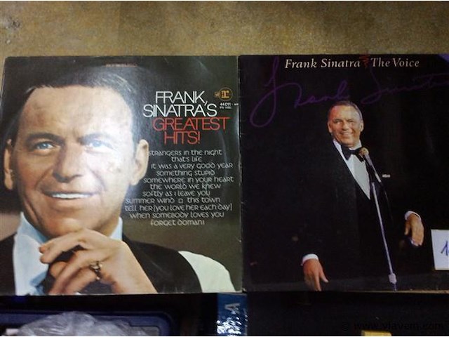 Lp f sinatra 2stuks - afbeelding 1 van  2