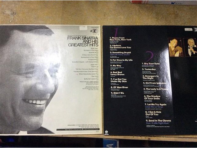 Lp f sinatra 2stuks - afbeelding 2 van  2