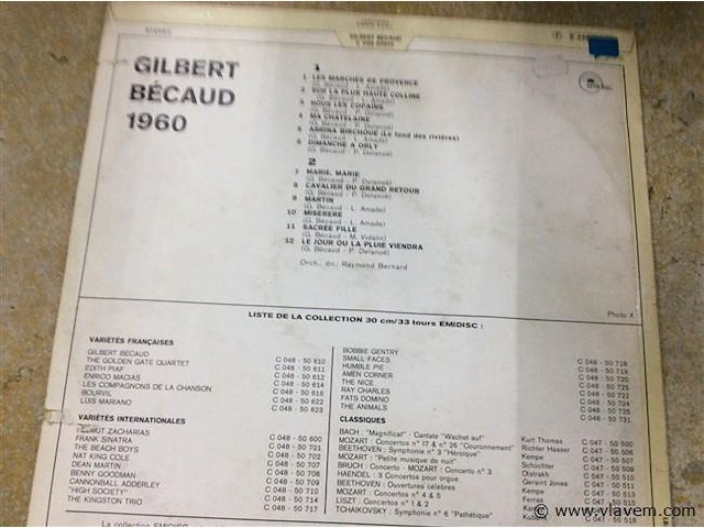 Lp g. becaud - afbeelding 2 van  2