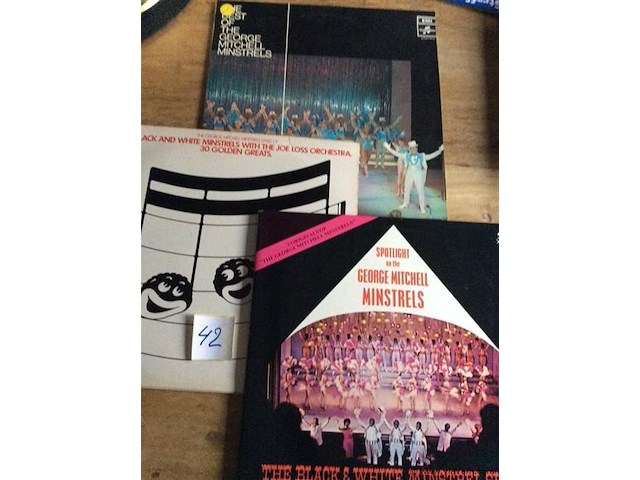 Lp g mitchell minstrels 3stuks - afbeelding 1 van  2