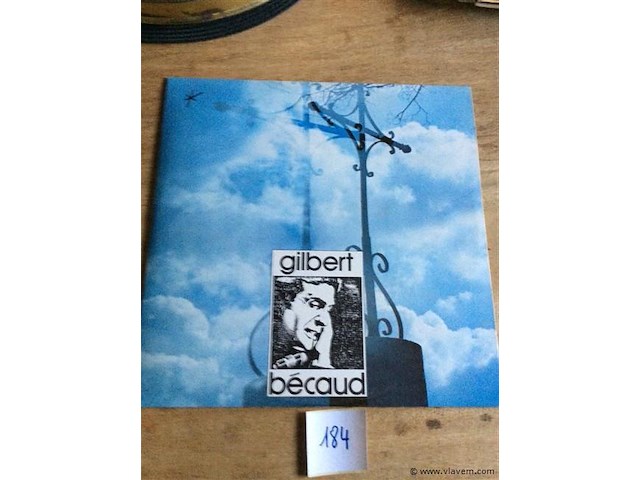 Lp gilbert bécaud - afbeelding 1 van  2