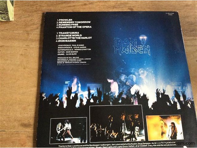 Lp iron maden - afbeelding 2 van  2