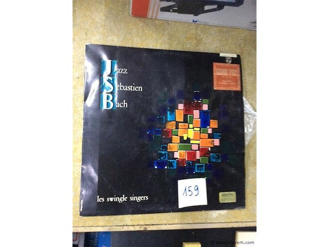 Lp jazz sebastien bach - afbeelding 1 van  2