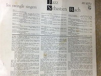 Lp jazz sebastien bach - afbeelding 2 van  2