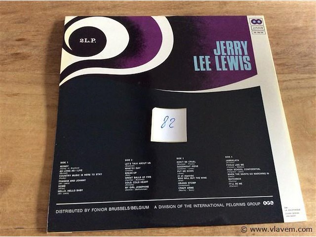 Lp jerry lee lewis - afbeelding 2 van  2
