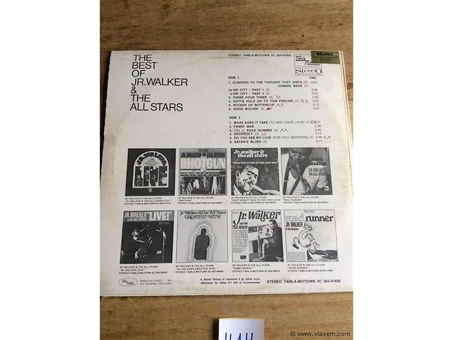 Lp jr walker & the all stars - afbeelding 2 van  2