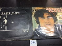 Lp julien clerc 2stuks - afbeelding 1 van  2
