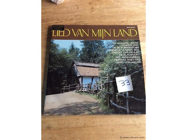 Lp lied van mijn land - afbeelding 1 van  2