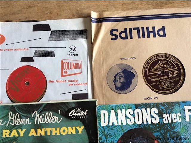 Lp lot 5stuks divers 78t - afbeelding 3 van  3