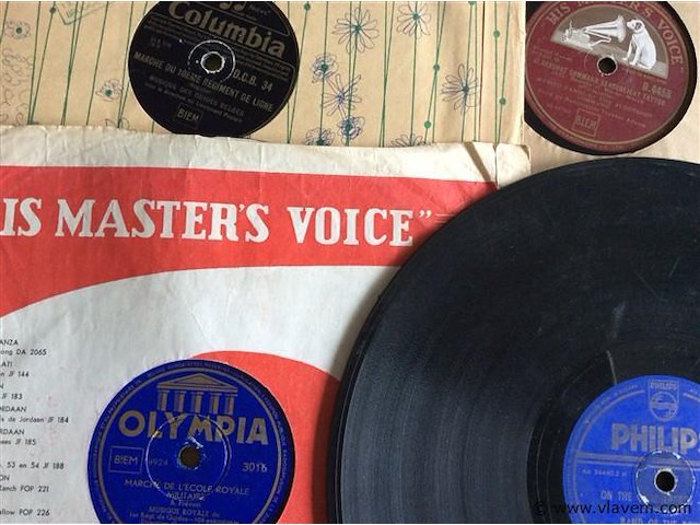 Lp lot 6stuks 78t marsmuziek - afbeelding 3 van  3