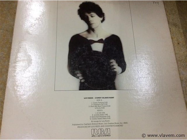 Lp lou reed - afbeelding 2 van  2