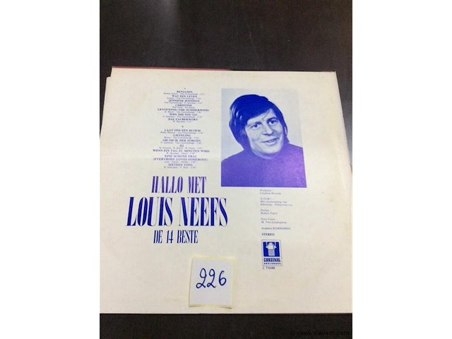 Lp louis neefs - afbeelding 2 van  2