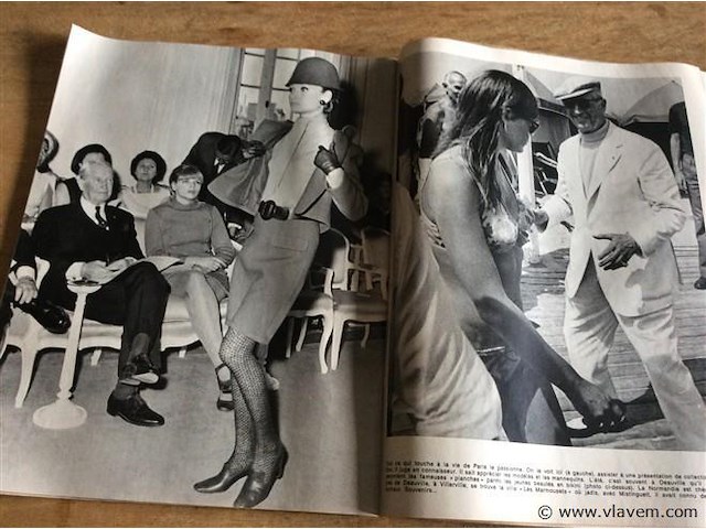 Lp maurice chevalier 78t + magazine - afbeelding 4 van  4