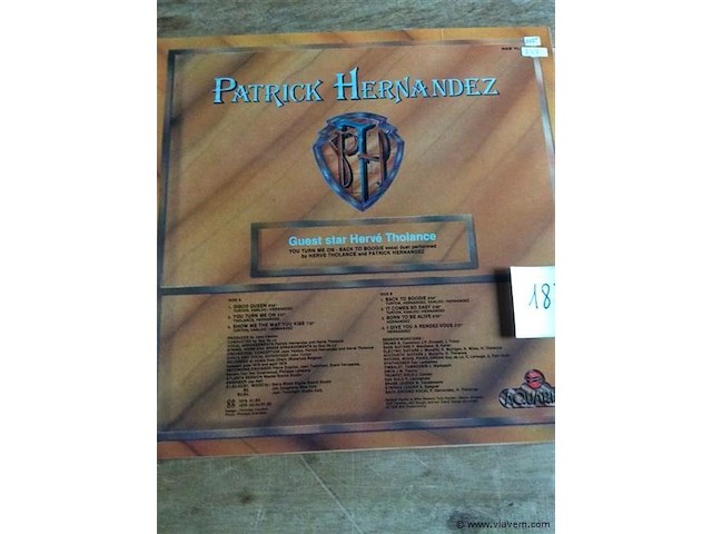 Lp patrick hernandez - afbeelding 2 van  2