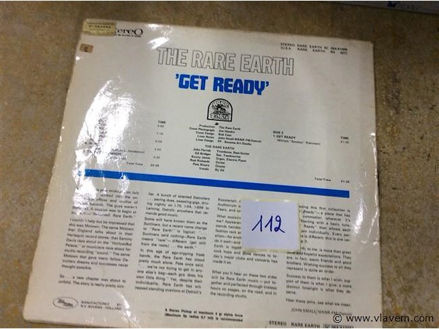 Lp rare earth - afbeelding 2 van  2