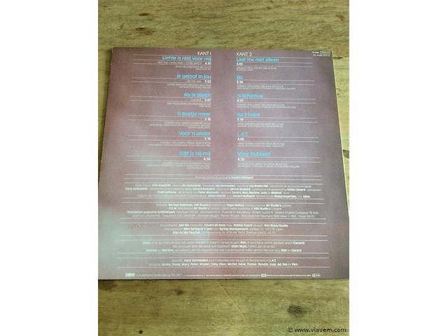 Lp rob de nijs - afbeelding 2 van  2