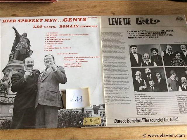 Lp romain deconinck 2stuks - afbeelding 2 van  2