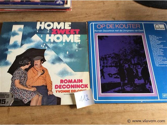 Lp romain deconinck 2stuks - afbeelding 1 van  2