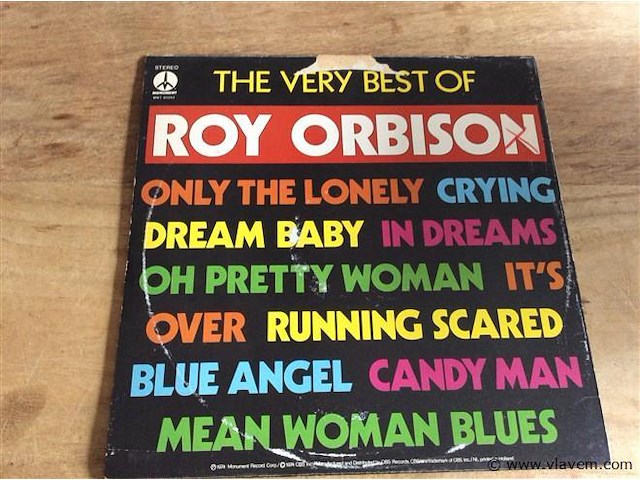 Lp roy obison - afbeelding 2 van  2