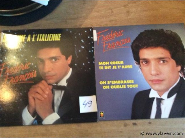 Lp 's f françois 2stuks - afbeelding 1 van  2