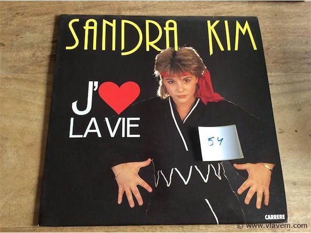 Lp sandra kim - afbeelding 1 van  2