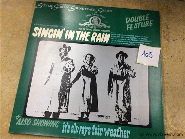 Lp singing in the rain - afbeelding 1 van  2