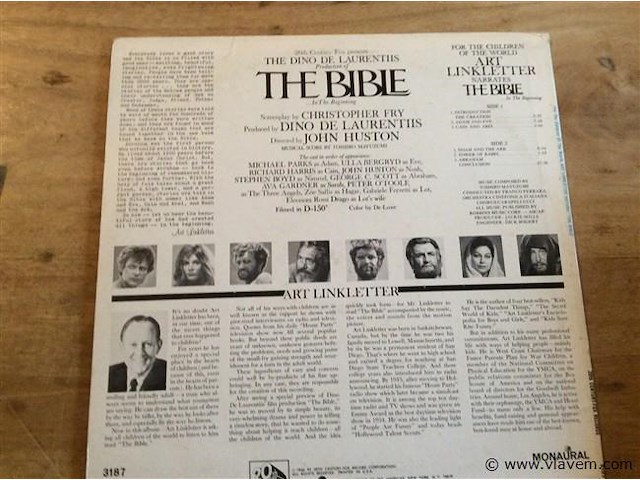 Lp the bible - afbeelding 2 van  2
