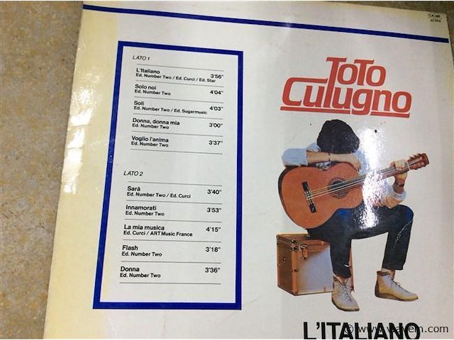 Lp toto - afbeelding 2 van  2