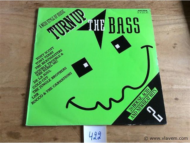 Lp turn up the bass vol2. - afbeelding 1 van  2