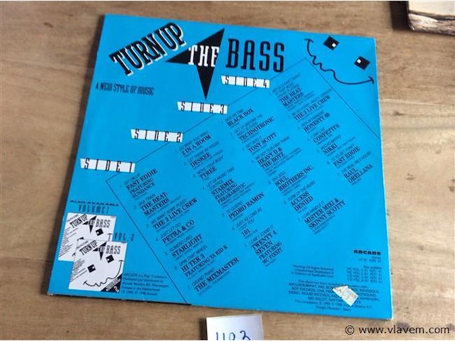 Lp turn up the bass vol3. - afbeelding 2 van  2