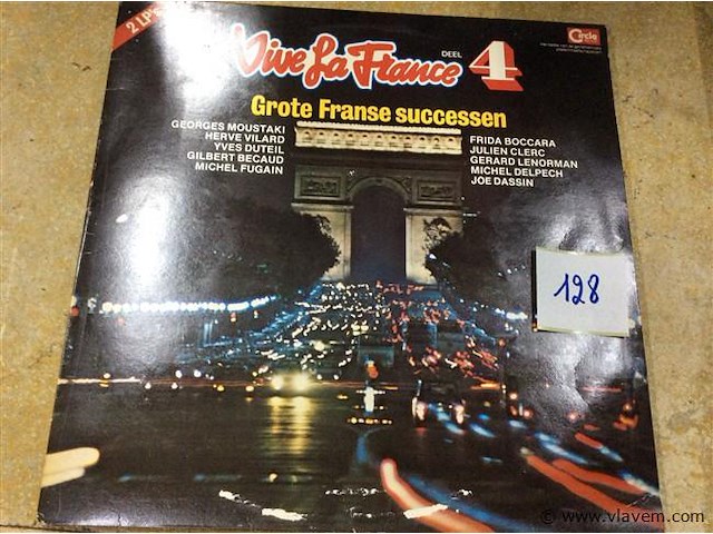 Lp vive la france - afbeelding 1 van  2