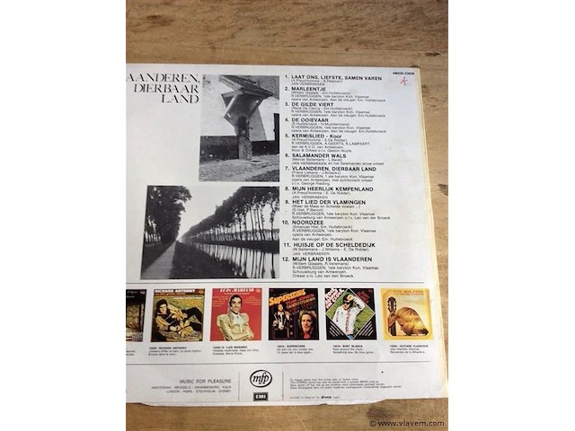 Lp vlaanderen dierbaar land - afbeelding 2 van  2
